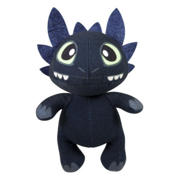 Conception OEM personnalisée! Dragon géant en peluche jouet en peluche dragon sans dents